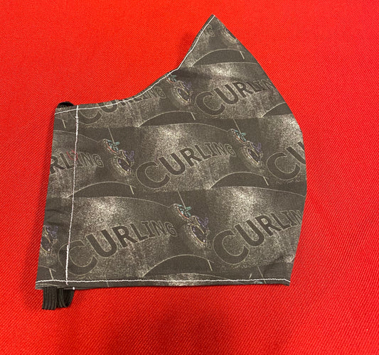Curling Themed Facemask