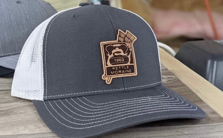 Adjustable Hat with Leather Logo