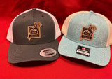Leather Logo'd Baseball Hat