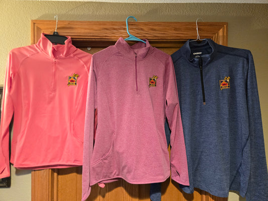 Long Sleeve 1/4 Zip with KMCC Logo