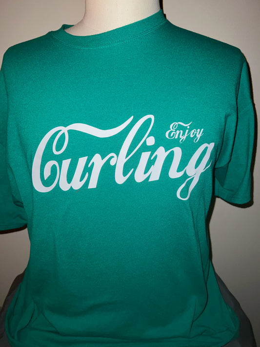 Enjoy Curling T-Shirt