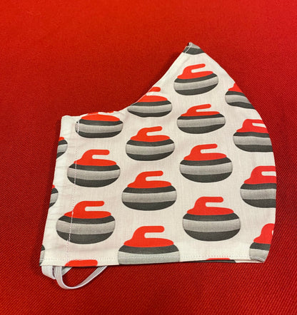 Curling Themed Facemask