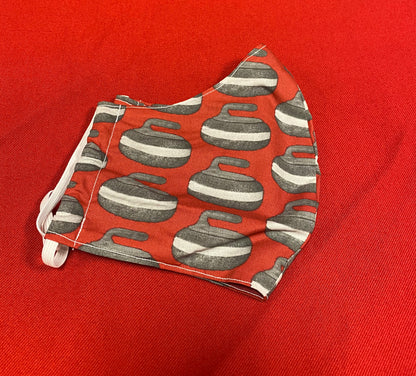 Curling Themed Facemask