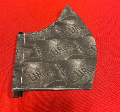 Curling Themed Facemask