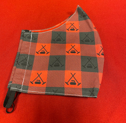 Curling Themed Facemask